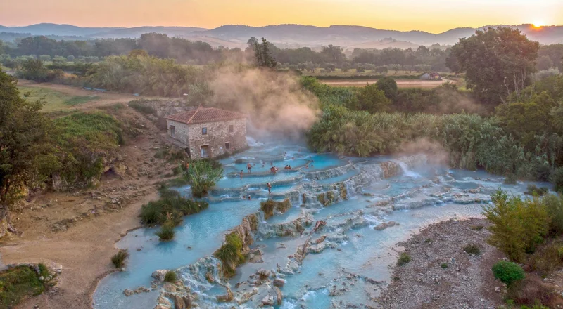 Hot springs, Tuscany