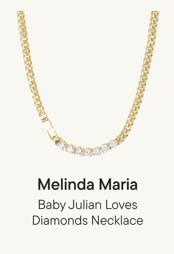 Baby Julian Loves Diamonds Necklace