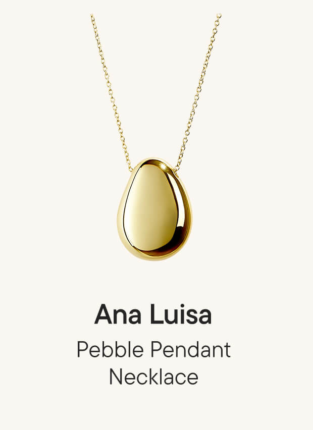 Pebble Pendant Necklace