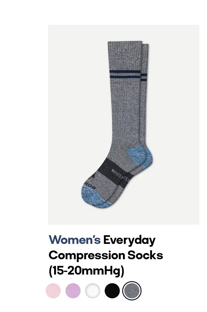 Women's Everyday Compression Socks (15-20mmHg)