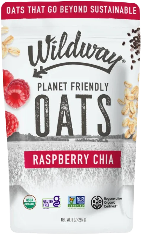 Image of Wildway Oats - Raspberry Chia