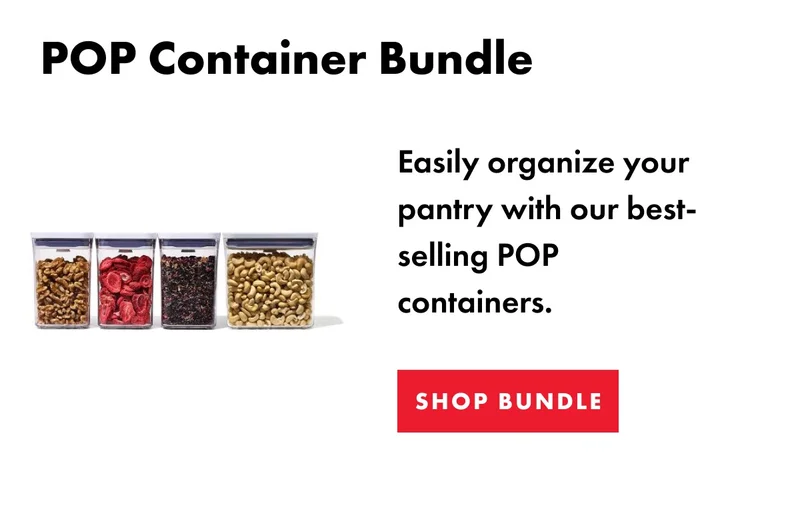 POP Container Bundle. Easily organize your pantry with our best-selling POP containers. | SHOP BUNDLE