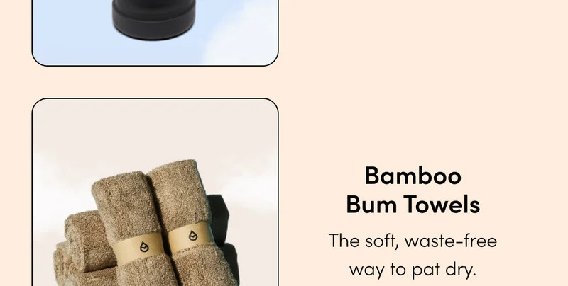 BAMBOO BUM TOWELS