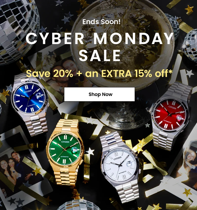 Ends Soon! CYBER MONDAYSALE Save 20% + an EXTRA 15% off*
