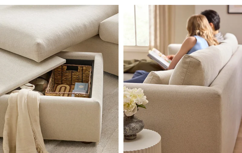 The entire collection offers a relaxed-yet-polished appearance.