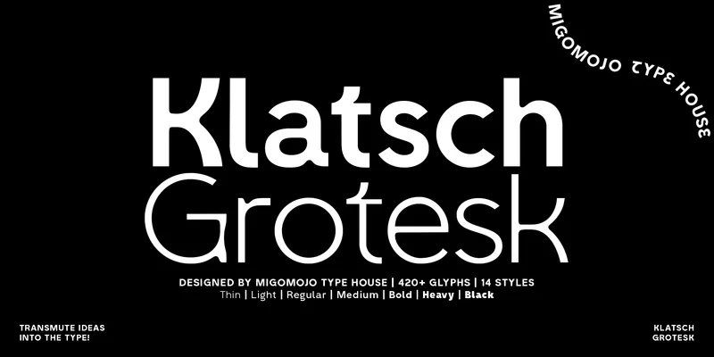 Klatsch Grotesk