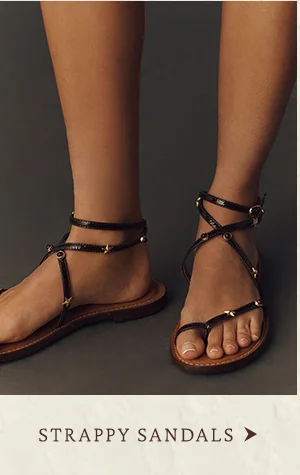 strappy sandals