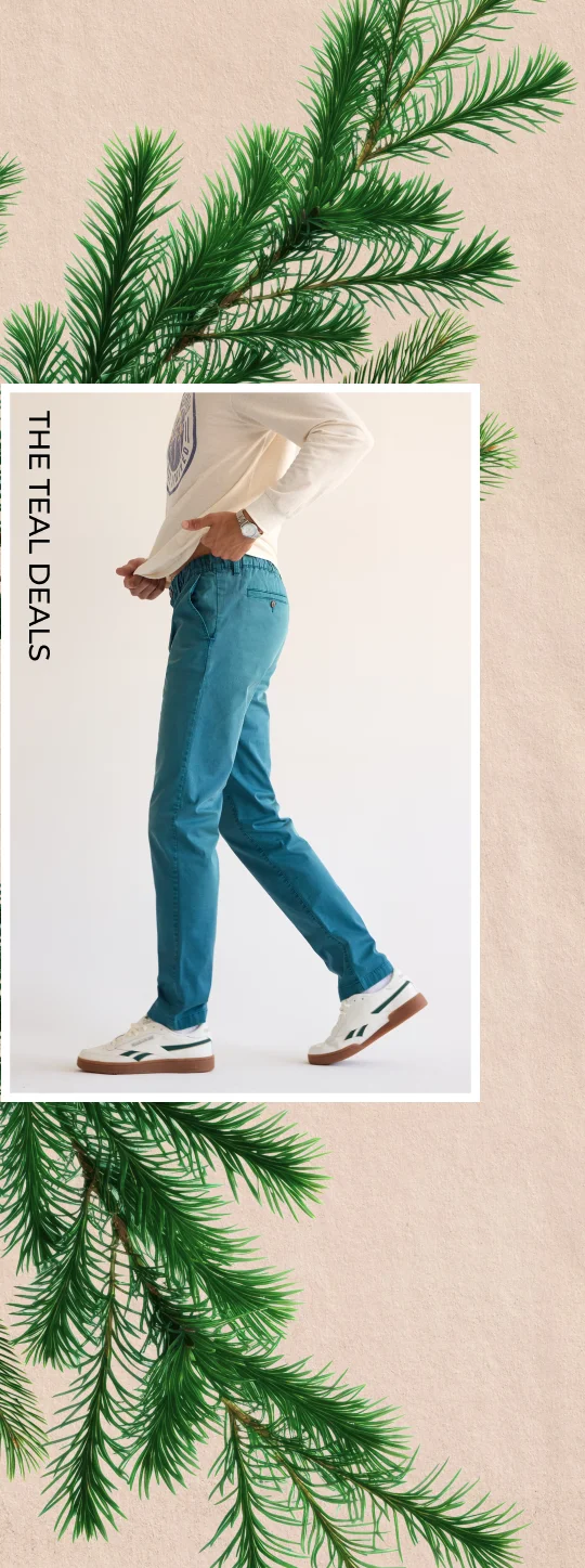 Originals Stretch Pant: The Teal Deals