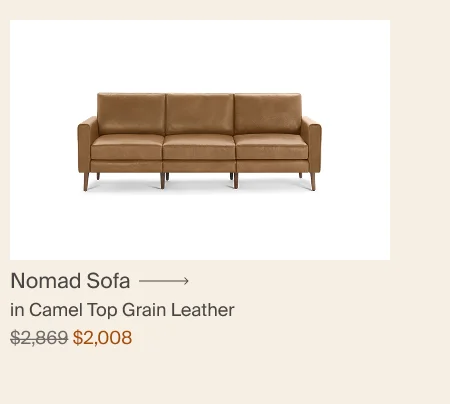Nomad Leather Sofa