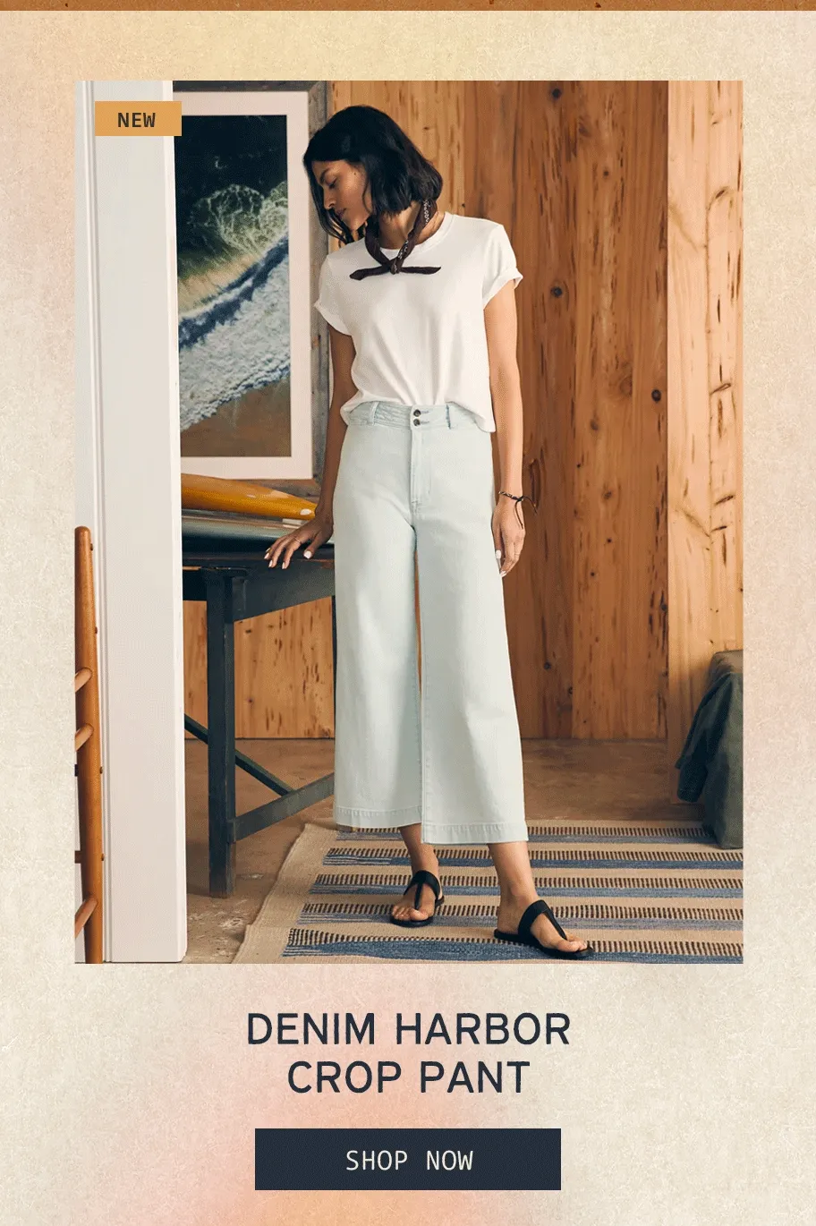 Harbor Crop Pant