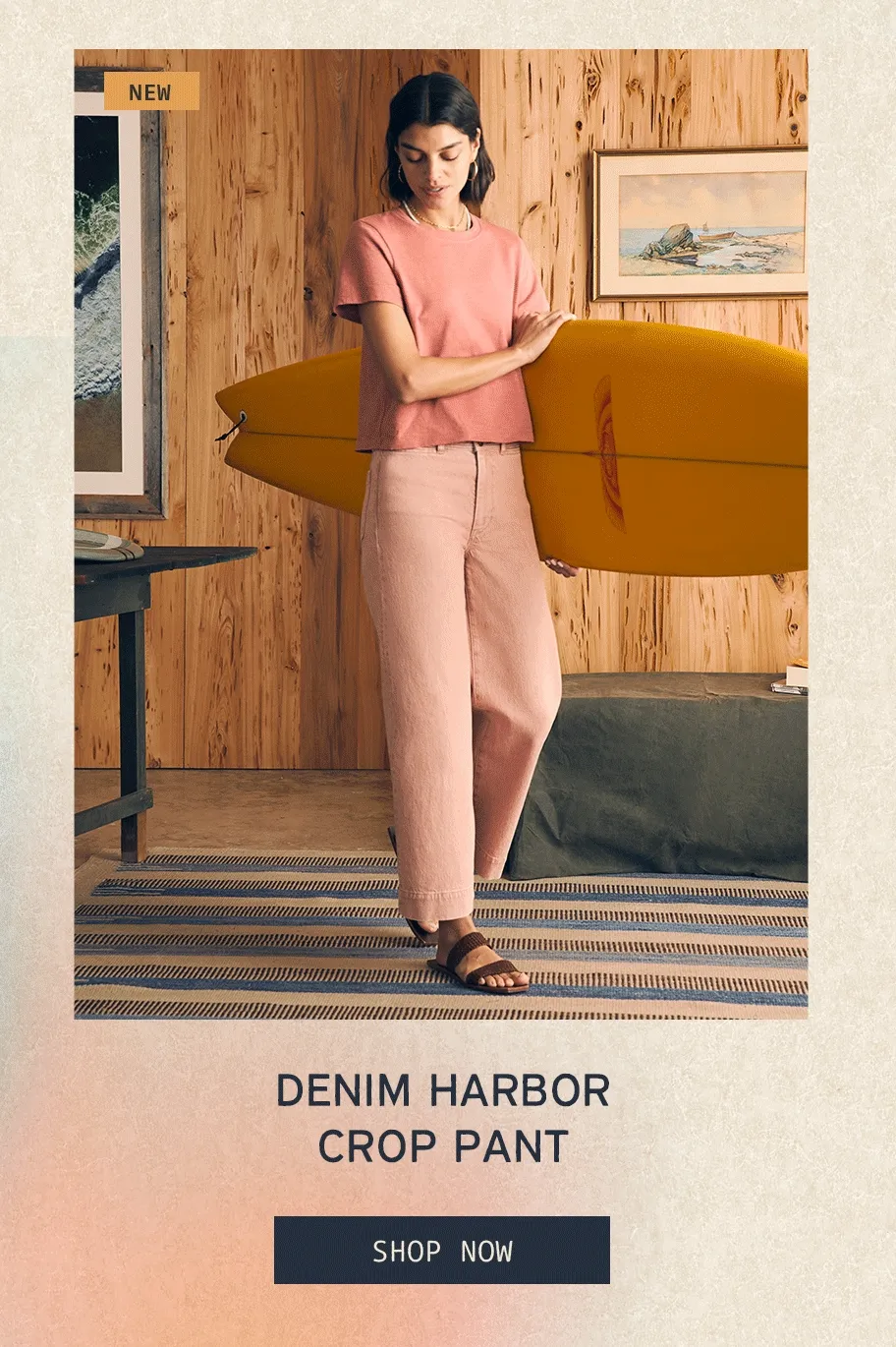Harbor Crop Pant