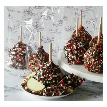 SH12/8 Mrs. Prindables 10pc Individual Jingle Caramel Apples