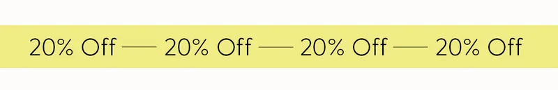 20% off