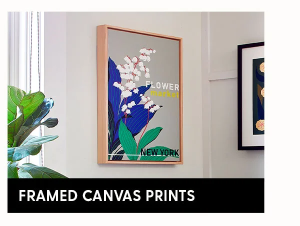 Shop Framed Canvas Prints
