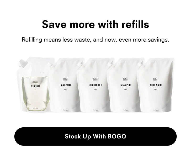 Save more with refills