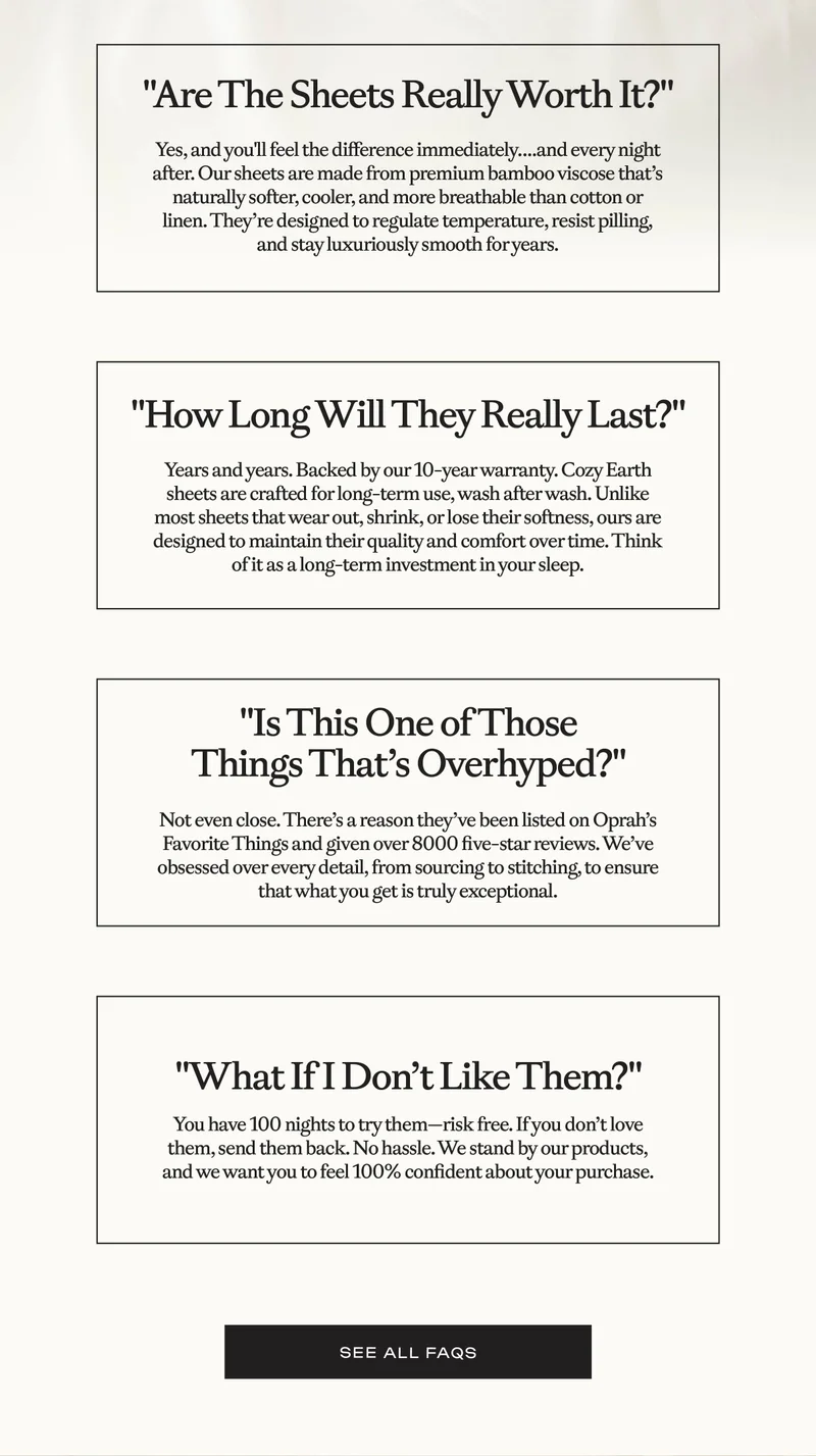 Are the sheets REALLY worth it? How long will they really last? Is this one of those things that's overhyped?