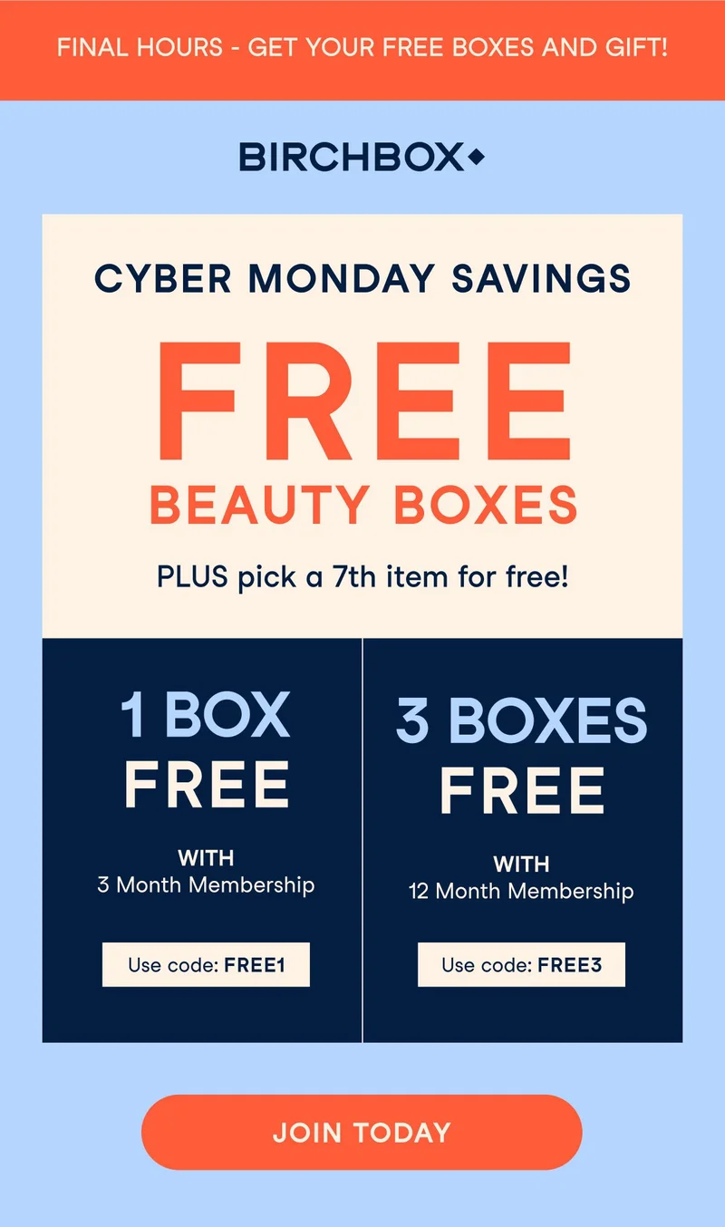 Free Beauty Boxes!