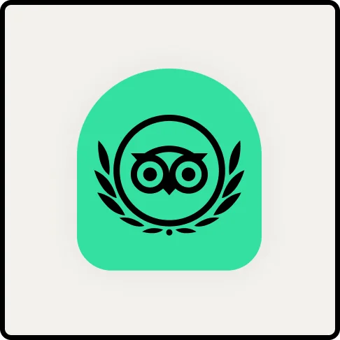 Image description: Green Travelers’ Choice logo.
