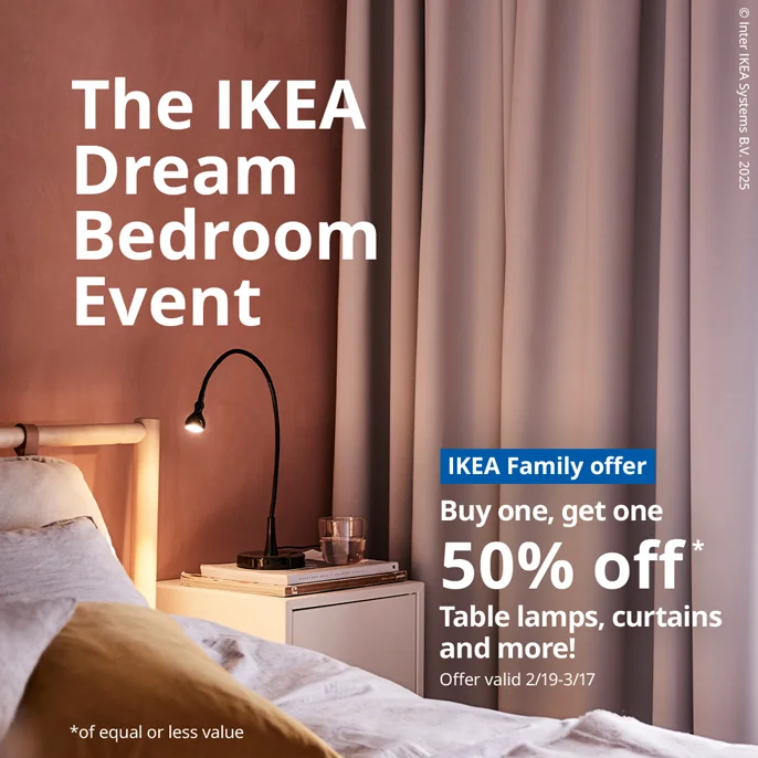 The IKEA Dream Bedroom Event