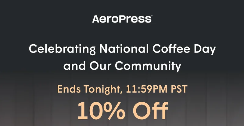 Celebrate National Coffee Day