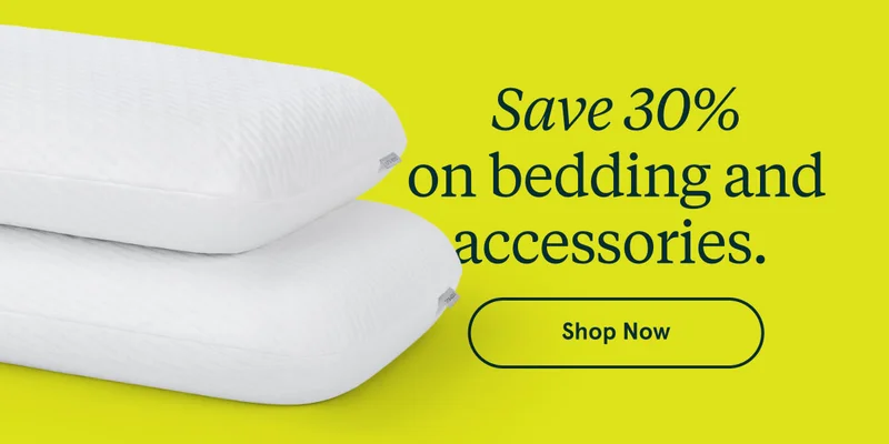 Save 30% on bedding and accessories