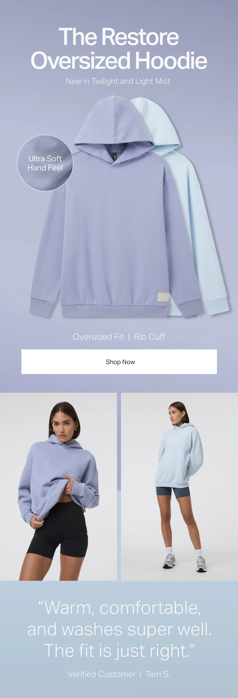 The Restore Oversized Hoodie