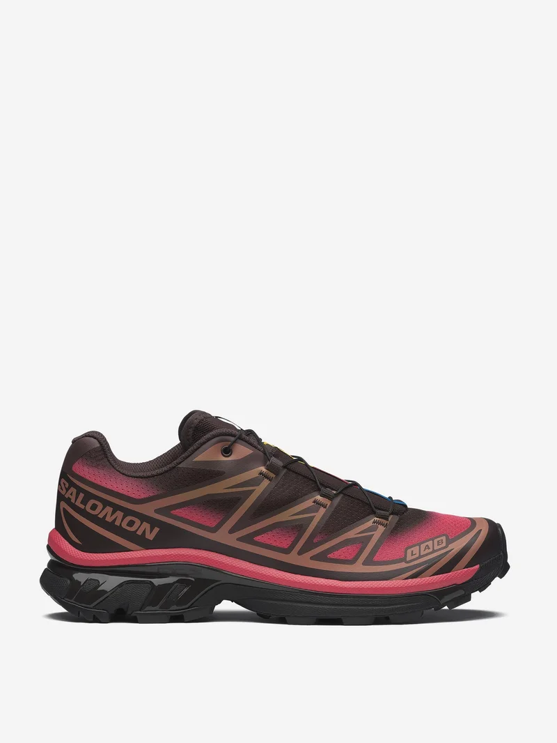 Image of Salomon XT-6 Skyline - Black Coffee/French Roast/Rouge Red
