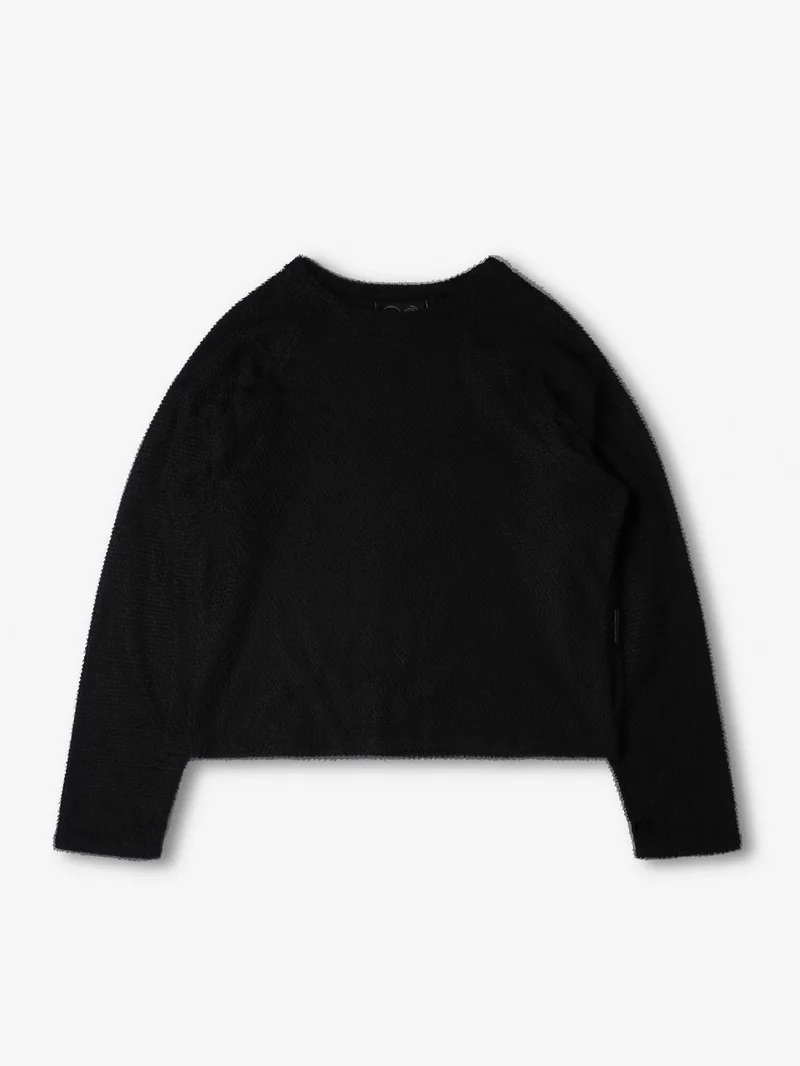 Image of Purple Mountain Observatory Polartec Alpha Pullover - Black
