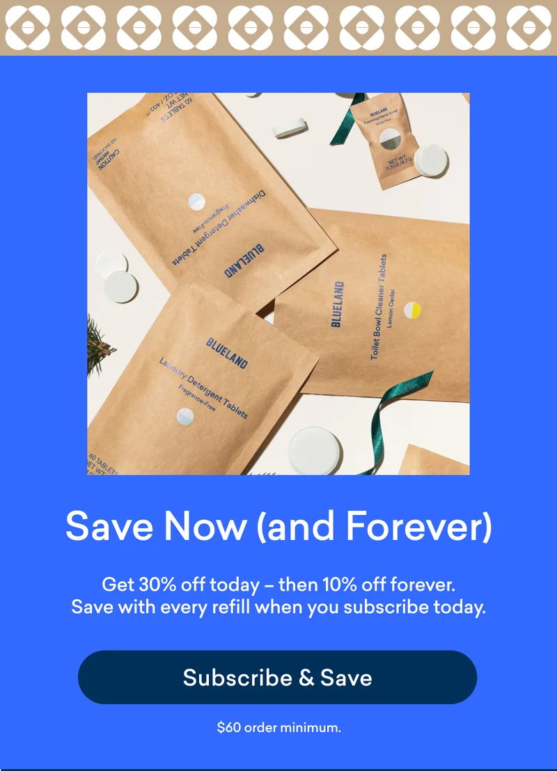 Save Now (and Forever) when you subscribe today