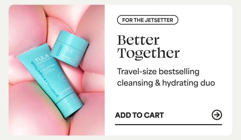 For the jet-setter. Better Together Travel-size bestselling cleansing & hydrating duo. -- Add to Cart