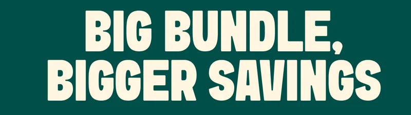 BIG BUNDLE BIGGER SAVINGS