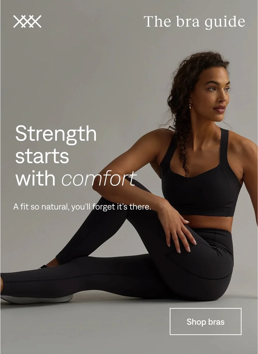 RHONE: The bra guide. Shop now