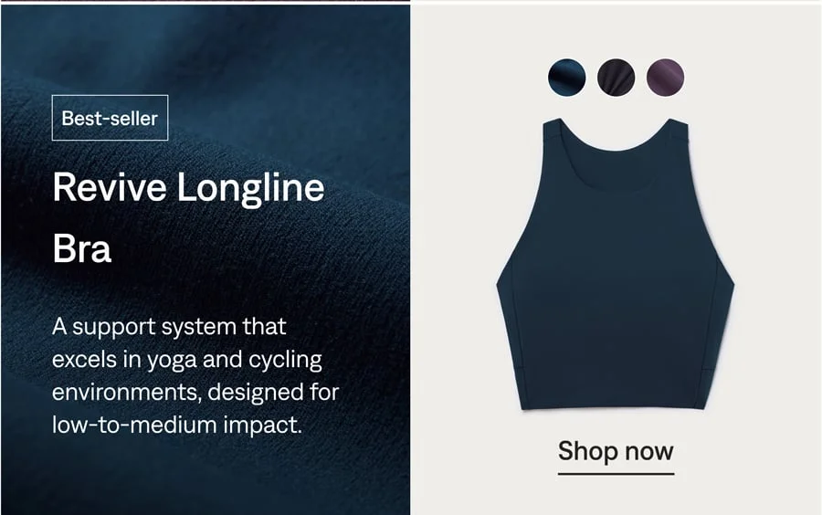 Revive Longline Bra
