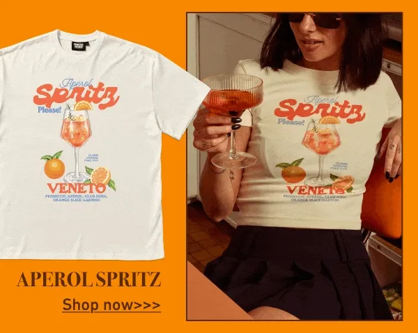 Aperol Spritz Oversized Tee