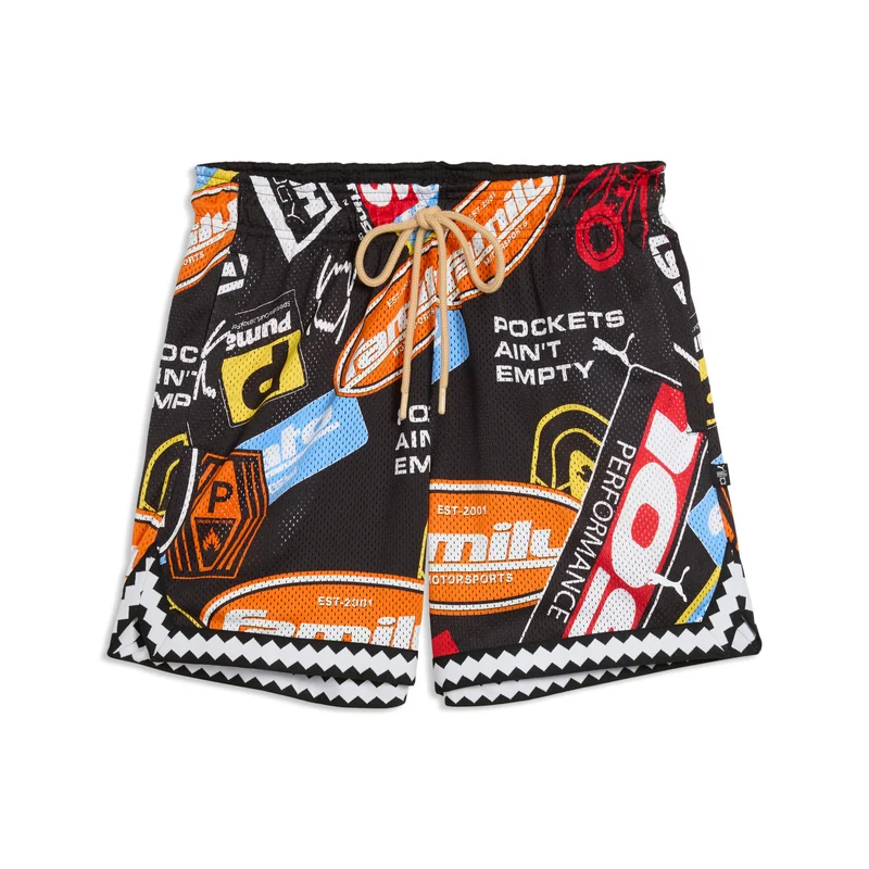 PUMA x FAST & FURIOUS Men's 6" Reversible Basketball Shorts