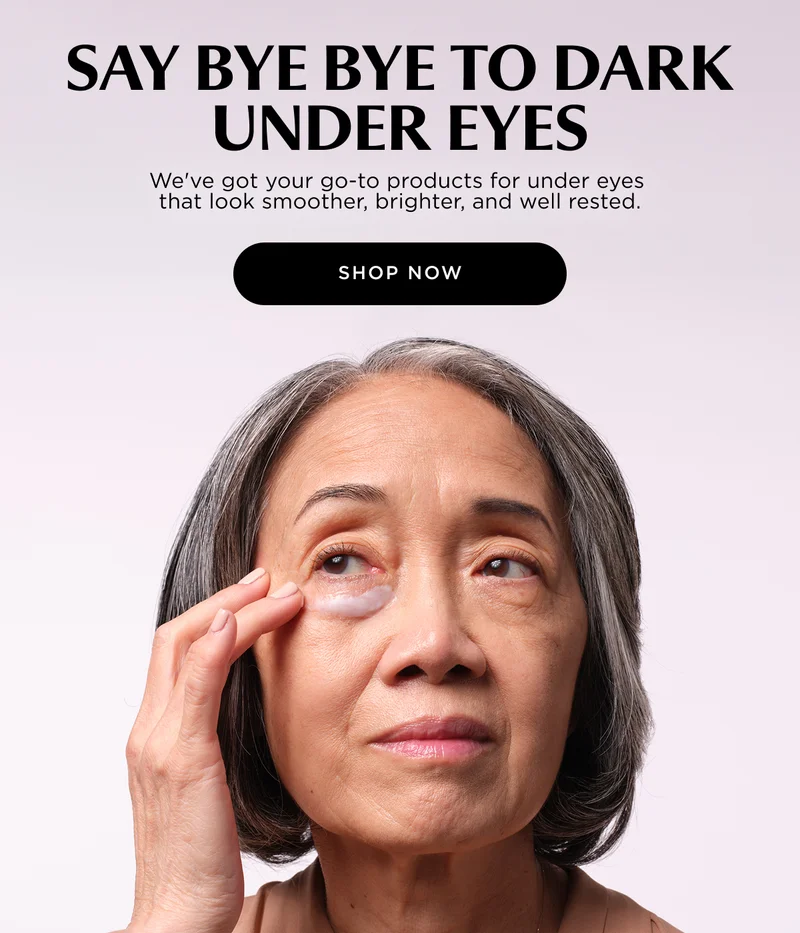 Say Bye Bye to dark Under Eyes