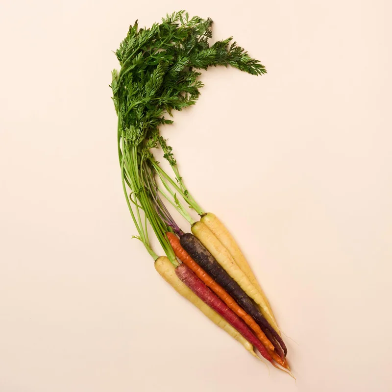 Organic Mystery Bunched Carrots