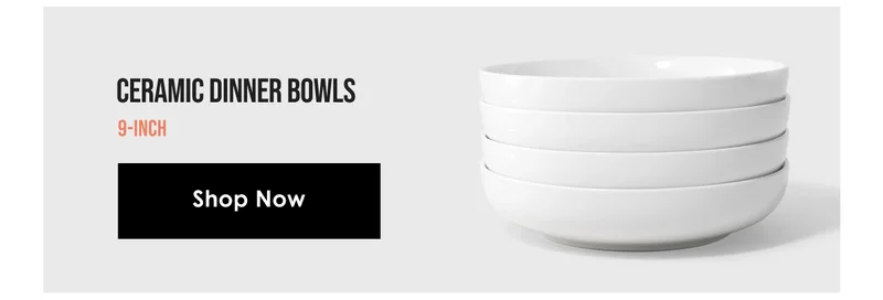 Ceramic Dinner Bowls