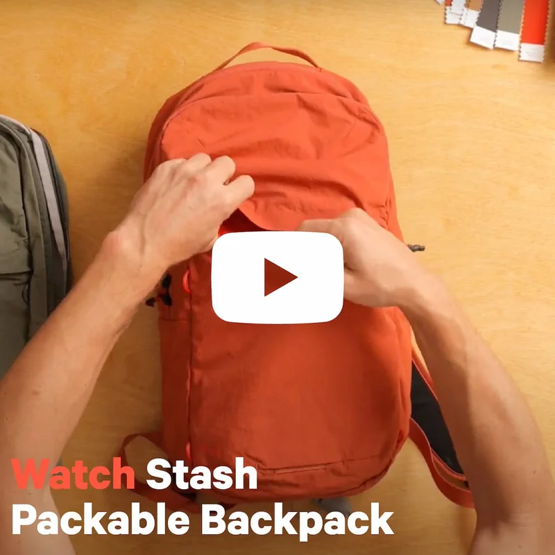 Watch the Video: The Stash Packable Backpack
