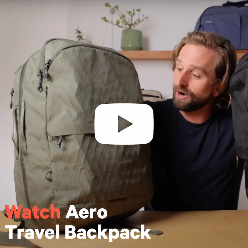 Watch the Video: The Aero Travel Backpack