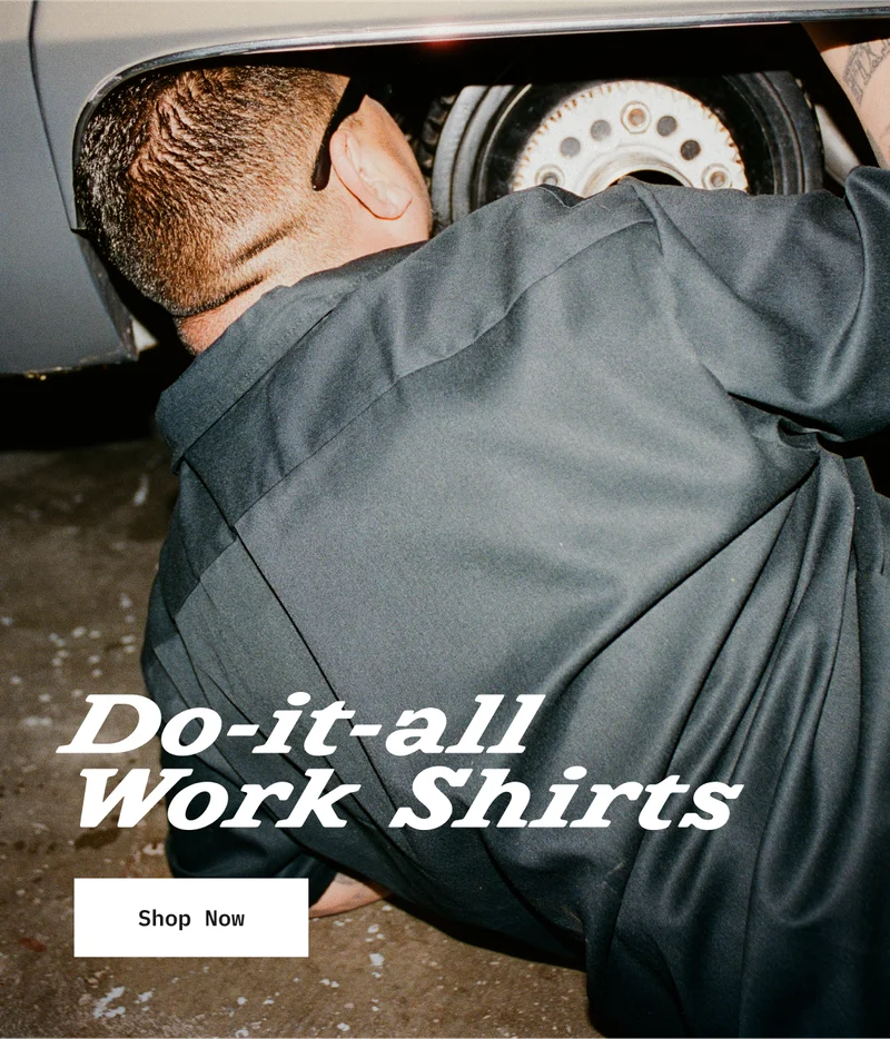 Do-it-all Work Shirts. Shop Now