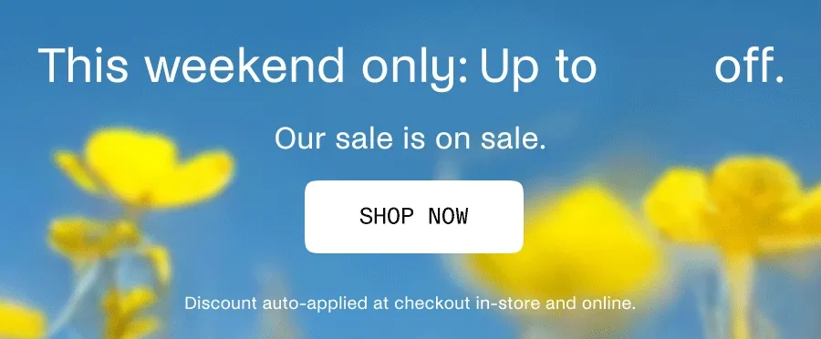 Shop up to 75% off sale styles.