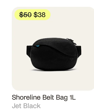 Shoreline Belt Bag