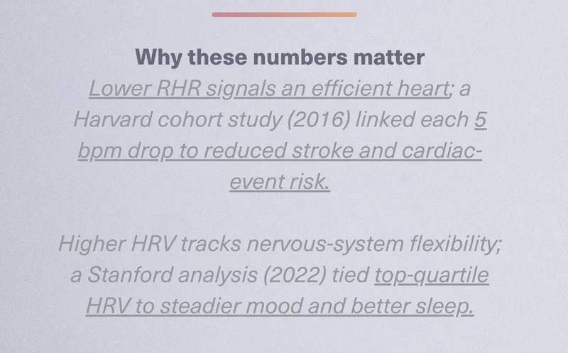 Why these numbers matter