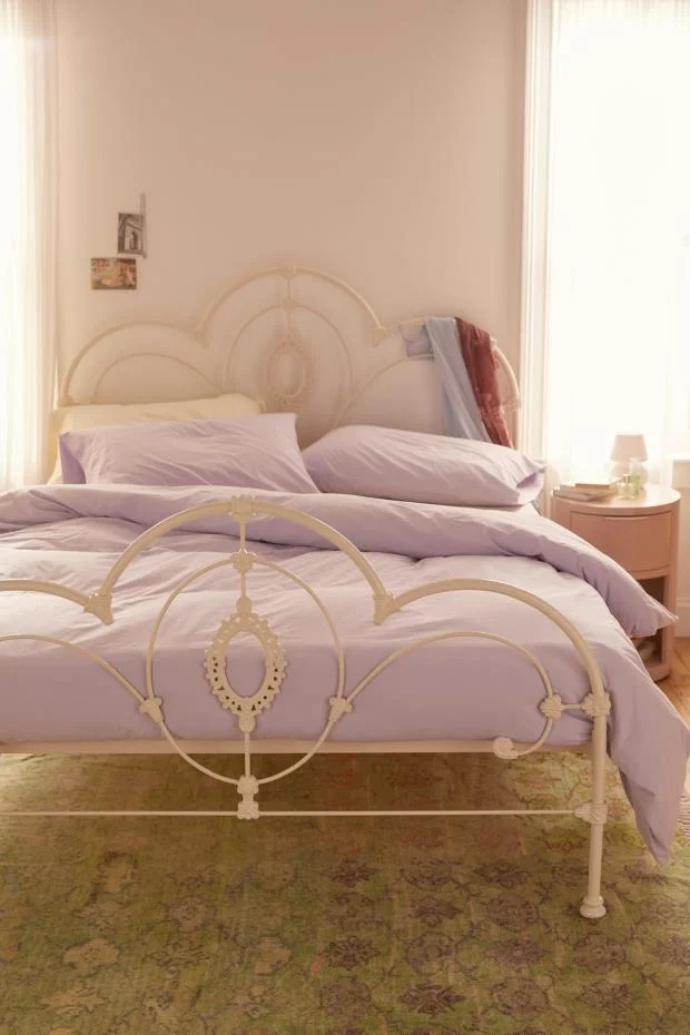 Etta Coquette Metal Bed