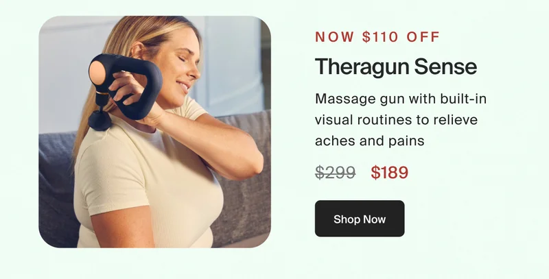 Now $110 off | Theragun Sense