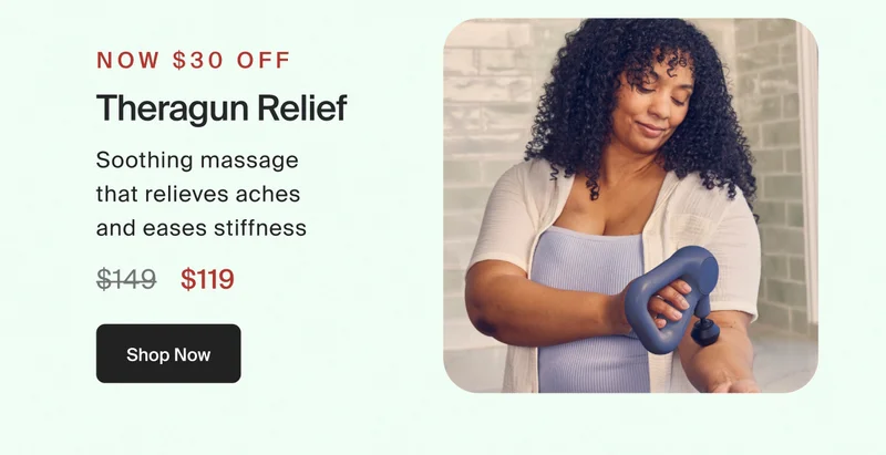 NOW $30 off | Theragun Relief
