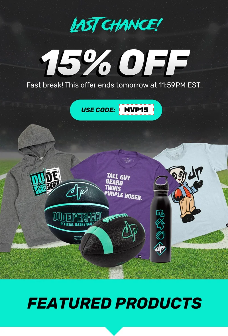 Last chance for 15% off with code: discount code