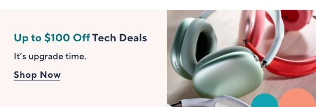 Tech $100 off