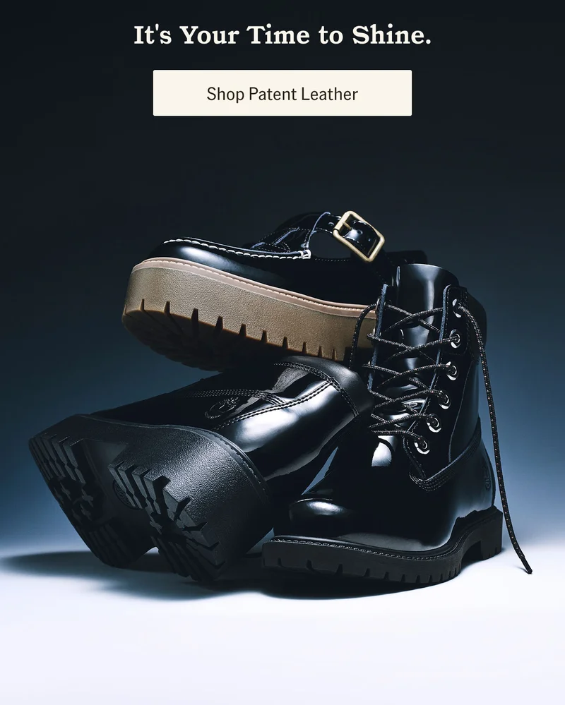 It's your time to shine. Shop patent leather.